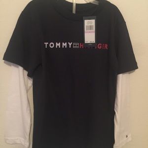 Boys Tommy Hilfiger Dark Blue Top